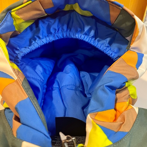 NWT The North Face Baby Freedom Infant (3-6mos) Snow Suit. Almond Butter print. - Picture 9 of 10